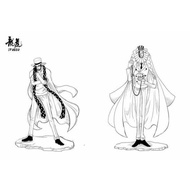 Long Hu Studio - Guernika & Joseph One Piece CP0 Series 001 Resin Statue GK Anime Figure
