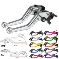 Long & Short Motorcycle CNC Adjustable Brake Clutch Levers For Kawasaki ZX-6 ZX6 1990-1999 W800 /SE 