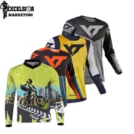 2023 EXCELSIOR MTB Long Sleeve Jersey Bike Bicycle Jersey Motorcycle Jersey Riding Clothes MTB CODE3