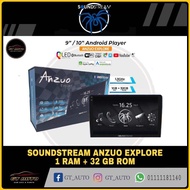 SOUNDSTREAM ANZUO EXPLORE 1 RAM + 32 GB ROM CAR ANDROID PLAYER / DSP / CARPLAY / QLEDSCREEN / 9 INCH / 10 INCH
