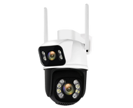 Hamrol Kamera Pelacak PTZ 4K 8MP Dual Lens WIFI Outdoor Tahan Air IP66 Deteksi Hidup Audio Dua Arah