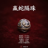 Win Snake Spacer Beads Round Beads Loose Beads Bracelet diy Accessories Sterling Silver Chinese Styl