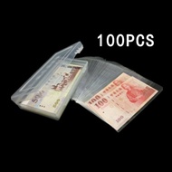 [H-Twilight❀ 100 Paper Money Album Currency Banknote Case Storage Bag Collection & Box Holder❀