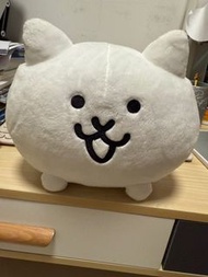 貓咪大戰爭 白色貓咪毛公仔