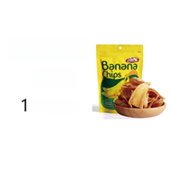 Thailand Lickz Lickz Dried Mango Banana Chips Import Snack Specialty Preserved Fruit Candied Fiber D
