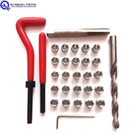 THREAD REPAIR KIT SET RECOIL HELICOIL M10 x 1.25 REPAIR TOOL FOR DAMAGED DOL THREADS