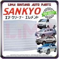 Toyota Hiace KDH200 , Innova TGN40 , Fortuner TGN51 , Harrier ACU30 Aircond Cabin Filter ( Penapis Air cond ) Sankyo