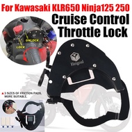 For Kawasaki KLR650 KLR 650 Ninja 125 250 250SL 250R Accessories Cruise Control Motorcycle Handlebar