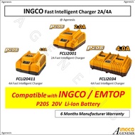 INGCO Fast Intelligent Charger FCLI2001 FCLI20411 FCLI2034