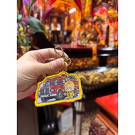 Baishatun Mazu Over Incense Burner Fire Truck Going Forward Peace Charm Bag