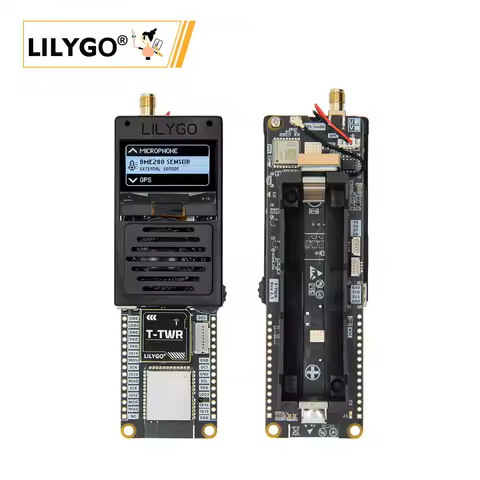 LILYGO® T-TWR REV2.1 ESP32-S3 Walkie-Talkie Development Board L76K GNSS Module With 1.3 inch OLED PM