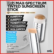 iLab Max-Spectrum Mineral Sunscreen Stick SPF50+ Beige