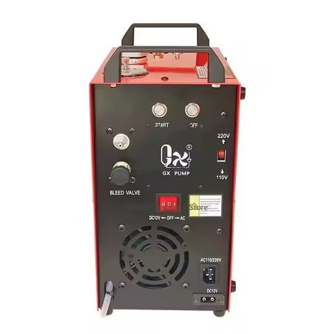 Gold Seller GX-E-CS4 400bar Portable Piston Air Compressor – 12V/110V/220V (Oil-Water Separation)