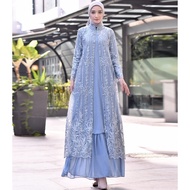 Gamis Tulle Rompi / Gamis Ceruty Babydoll / Gamis Pesta / Gamis