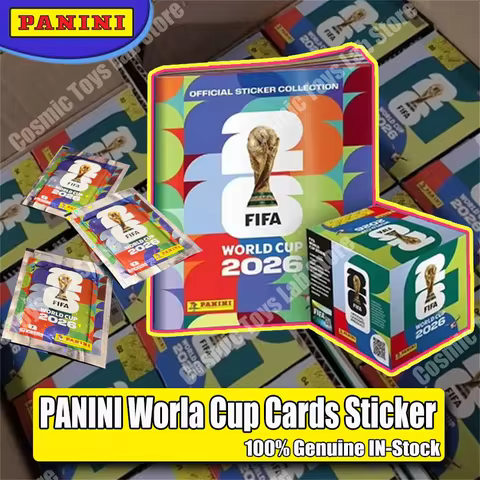 2026 Panini FIFA World Cup Sticker Box Official Football Sticker Collect Trading Stickers Booster Pa