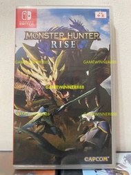 《今日快閃價》（中古二手）Switch NS遊戲 魔物獵人 怪物獵人 崛起 Monster Hunter Rise 港版中英日文版