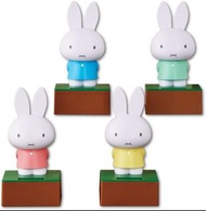 日本 MIFFY 米菲 汽車擺設 太陽能 搖頭公仔 家居擺設