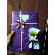 wrapping gambar potret