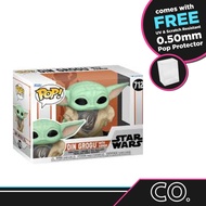 Funko Pop Star Wars Din Grogu w/ Armor 712 With Free Protector