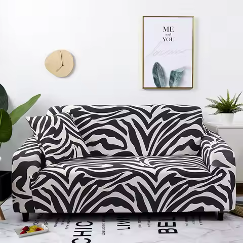 VIP Link Texture Pattern Stretch Sofa Covers for Living Room Couch Cover Sofa Towel Chair Sofa Cover