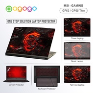 Screen Guard Skin Keyboard Protector Garskin Laptop Sticker Msi GF63 Thin 11S 11SC 11U 11UC 11UX 11U
