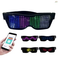 LED GLASSES BLUETOOTH APP CONTROL CUSTOMIZE LED GLASSES NON-CUSTOMIZE LED GLASSES CERMIN MATA LED BL