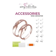 Invisible ring adjuster ring tightener pengetat cincin kecilkan cincin longgar transparent ring stop