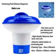 Chlorine Dispenser Cleaner Swimming Pool Alat Tempat Letak Klorin Kolam Renang Tablet Chlorine Dispe