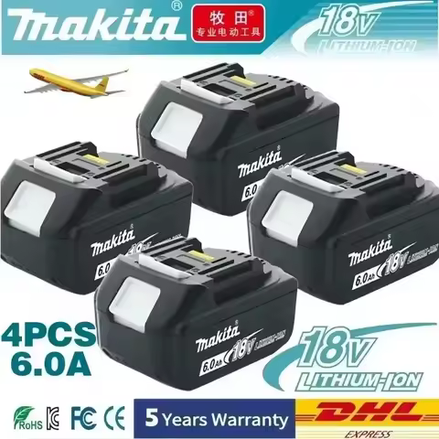 18V Makita 9Ah6Ah/5Ah for Makita Battery BL1840 BL1830B BL1850B BL1850 BL1860 BL1815 Replacement Lit