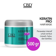 CBD Professional Keratin Pro Daily Use Hair Mask (Masker Rambut) 500gr