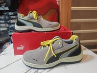 Puma.安全鞋.纖維頭.輕身.真皮.