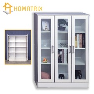 HOMATRIX Display Glass Cabinet Living Room Storage Almari Kaca Rak Simpanan Hiasan (3ft*4ft) HM2297