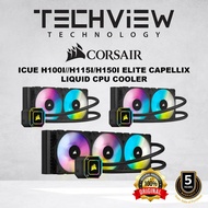 CORSAIR iCUE [ H100i / H115i / H150i ] ELITE CAPELLIX - High Performance RGB Liquid AIO CPU Cooler