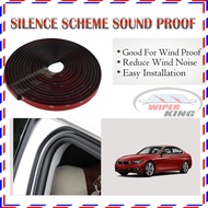 BMW 3 Series (E90/F30/E93/E92/F34/F31/E91) SCHEME SILENCE Rubber Seal Strip B Shape Soundproof 4.3 M