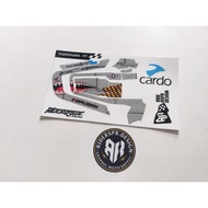 TIGERSHARK PT - GARSKIN INTERCOM CARDO PACKTALK BOLD SKINCOVER DECAL STICKER