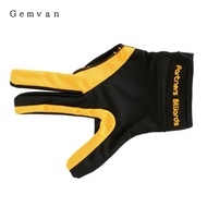 Gemvan SiaBiced 1 Piece Three Fingers Right Hand Full-finger Snooker Pool Cue Billiard Glove