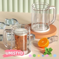 UMISTYDREAMUM9U Double Wall Freezer Ice Mugs, PET/PP Thickened Liquid Refrigerator Frozen Cup, Creat