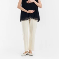 21 beige maternity pants