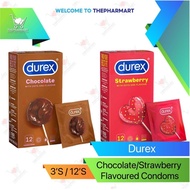 Durex Starwberry Condoms / Durex Chocolate Condoms with Dots and Flavour