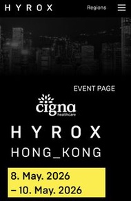 HYROX Hong Kong Mixed Doubles Ticket