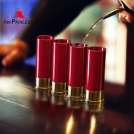 6PCS 12 Gauge Shot Glasses Tequila Shot Glass Wine Lovers