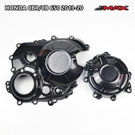 ครอบเครื่อง CBR650R CB650R CBR650F CB650F 2013-2020 V.4 PLUS JMAX ตรงรุ่น ลายฟิล์มคาร์บอน 6D