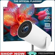 【New Arrival】 Portable Projector 4K Support Movie Projector with WiFi 6 and BT 5.0 Video Projector f