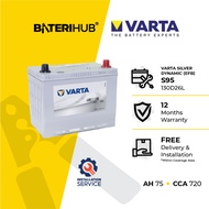 [Installation Provided] Bateri Kereta 130D26L S95 | Varta Silver Dynamic EFB | Car Battery BateriHub
