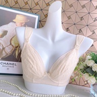 32B 32C 32D 32E 34B 34C 34D Wired Nursing Bra Thin Padded (Bra Menyusu Span Nipis Berdawai Lembut) 薄