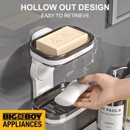 2 Tier 2 in 1 Bar Soap Holder/W8212 2 Tier Bar Soap Box Container for Bathroom Soap Organizer