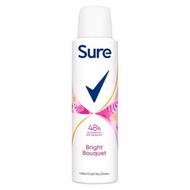 Sure Women Anti-Perspirant Bright Bouquet Spray 150ml,Sure 女士止汗亮澤噴霧 150毫升(DOVE, NIVEA 最佳替代品)
