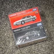 全新 未開封 Tomica Premium 25 Toyota Supra Takara Tomy 普通版 初回特別版 送透明展示膠盒 一套兩架 不散賣