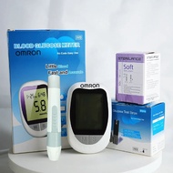 เครื่องวัดน้ำตาลในเลือด Omron Blood Glucose Meter แถบตรวจ 50 แผ่น (แพ็คเดี่ยว) + เข็มเจาะเลือด 50 เข