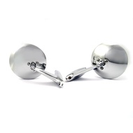 กระจกมองข้าง ปรับมือ เลนส์กลม 1 คู่ ซ้าย-ขวา  Opel Olympia Rekord Pontiac Lemans Buick Special Cadil